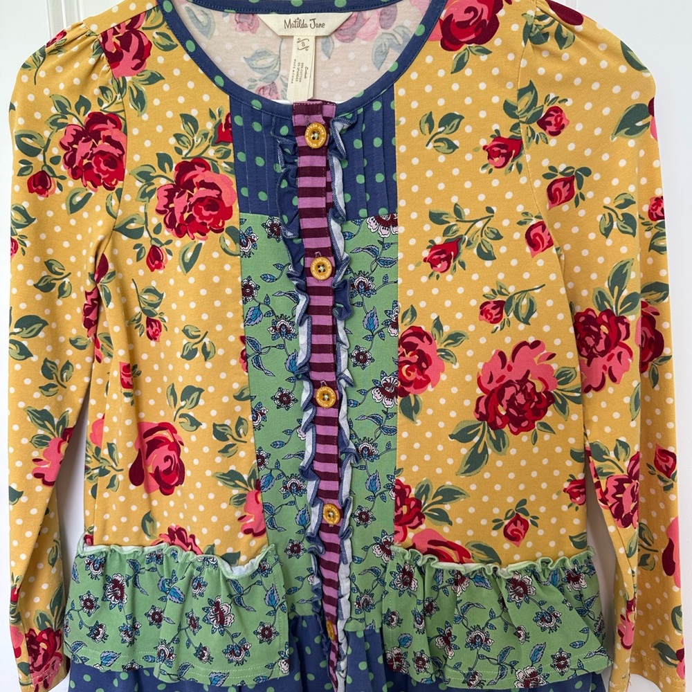 Matilda Jane “Girls Choose Your Own Path Setting Sun Tunic”